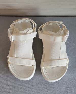 Teva Hurricane Ampsole Volt White Platform Sandals Size Unisex 10